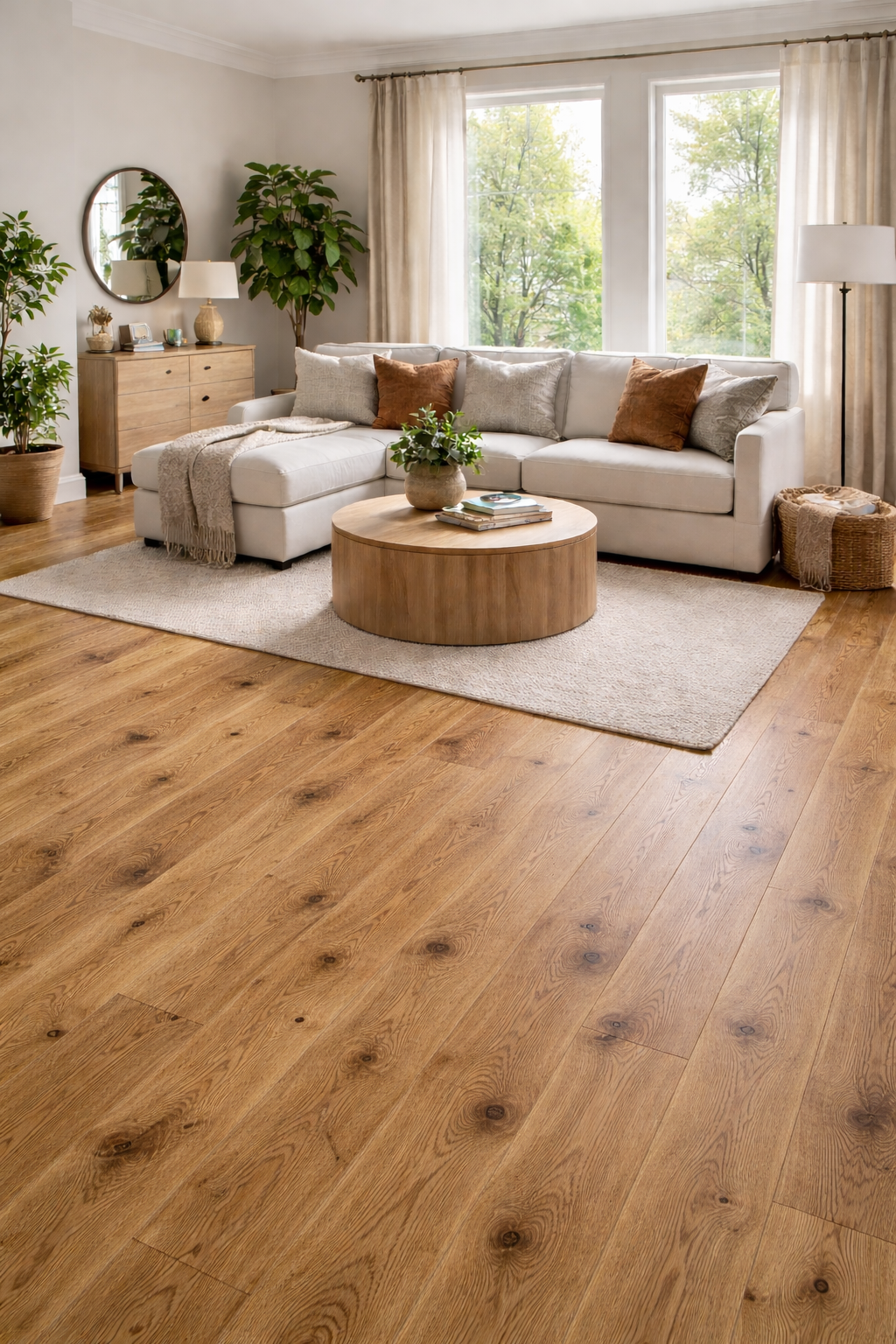 14/3 x 150mm Natural European Oak Engineered Plank - EFL2015