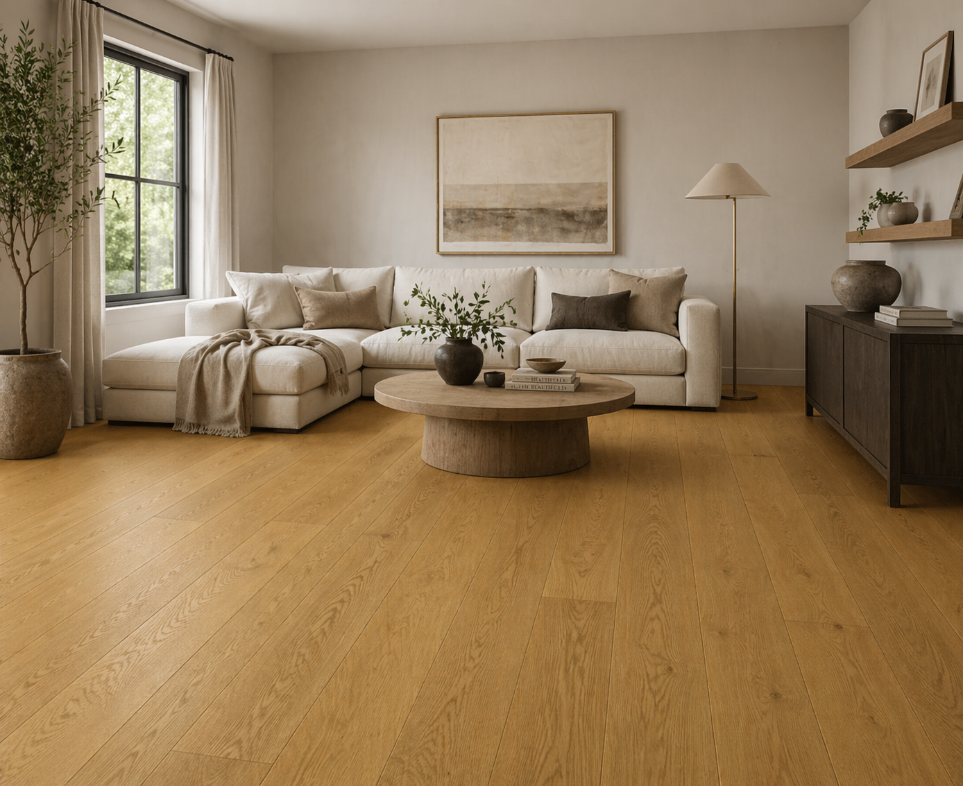 20/6 x 190mm Select European Oak Engineered Plank - M3005AB
